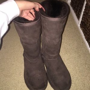 women’s tall brown uggs
